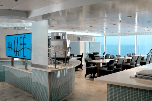 Celebrity Infinity spa cafe